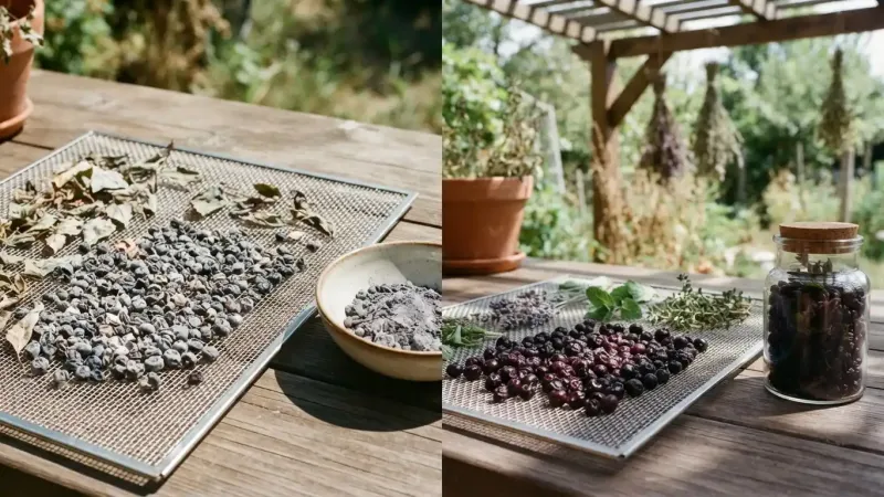 Zradné slnko a fialový poklad: Ako pri sušení zachrániť antokyány