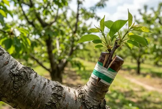 Familienbäume: Wie kann ein Kirschbaum drei verschiedene Sorten tragen?