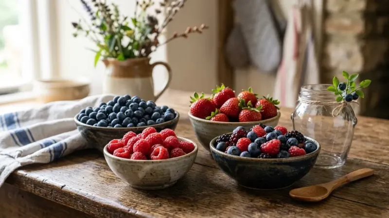 Anthocyane in Obst und Gemüse: So gehen sie beim Einkochen nicht verloren