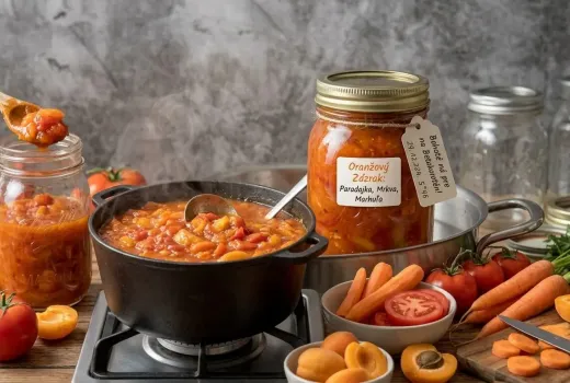 Warum Kochen und Einkochen Tomaten, Karotten und Aprikosen guttut