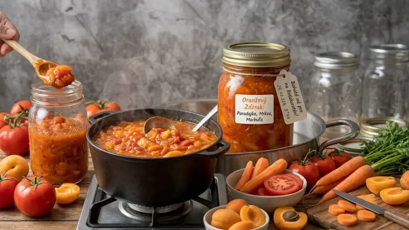 Warum Kochen und Einkochen Tomaten, Karotten und Aprikosen guttut